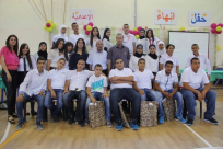 بالفيديو: إعدادية دار الحكمة في اللد تحتفل بإنهاء المرحلة الاعدادية مع طلاب الصفوف التاسعة